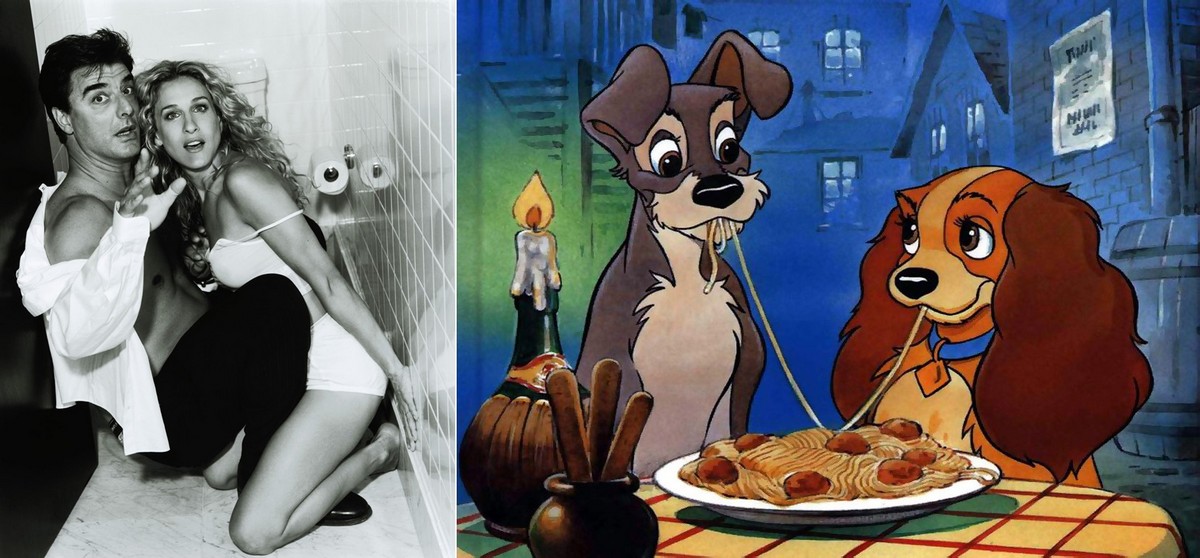 Chris Noth and Sarah Jessica Parker August 6, 1999