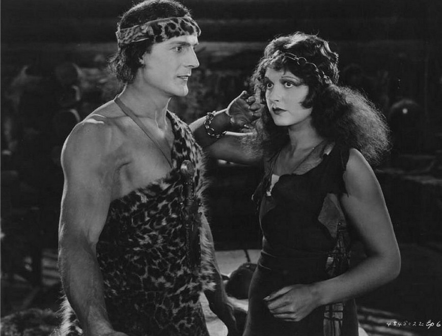 Natalie-Kingston-as-Jane-and-Frank-Merrill-as-Tarzan-in-Tarzan-the-Mighty-1928