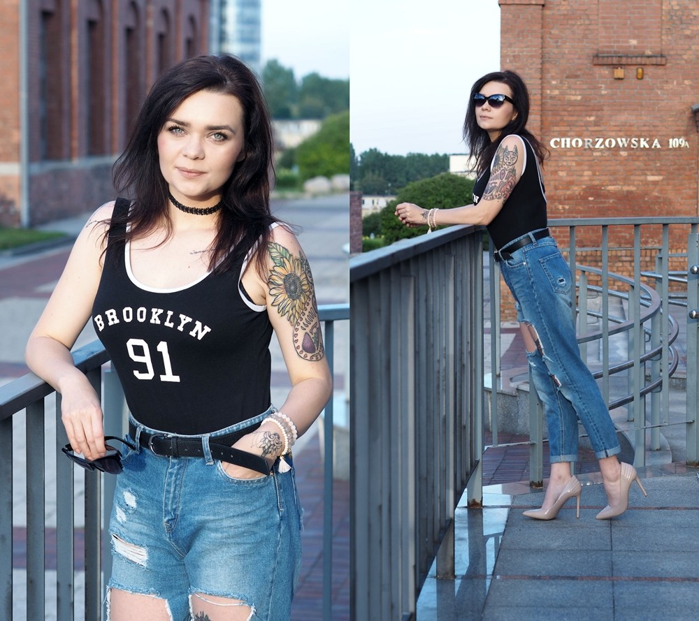 mum jeans - body - steve madden nude heels (5)