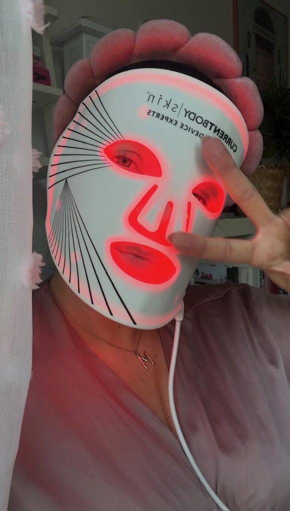 działanie maski led